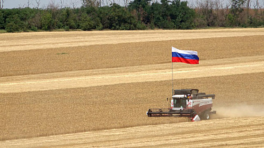 Парад Победы прошел в колхозе имени Шаумяна в Мясниковском районе