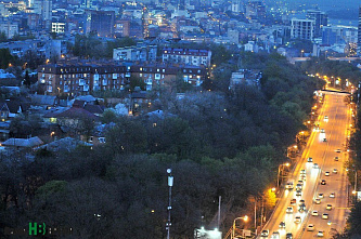 Новое освещение старой телебашни