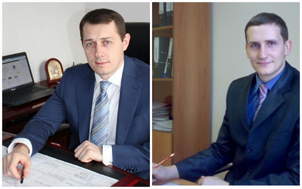 В. Ращупкин (слева) и Н. Юхнов. Источник фото: bloknot-rostov.ru.