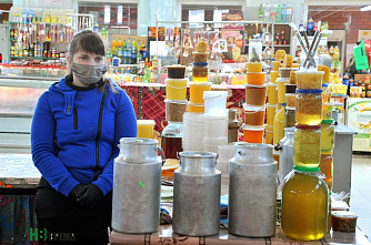 Фотохроники самоизоляции. Шахты: маски и дезсредства есть