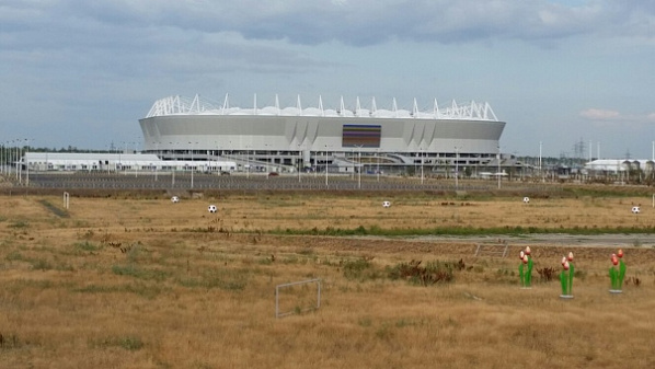 Песок стадиона 