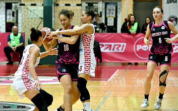 БК « Пересвет- ЮФУ» дома уступает баскетболисткам столичного МБА