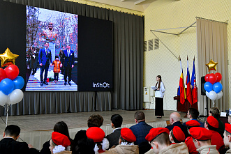 20 02 2025 В ростовской школе открыли Зал воинской славы имени Г. А. Вартаняна