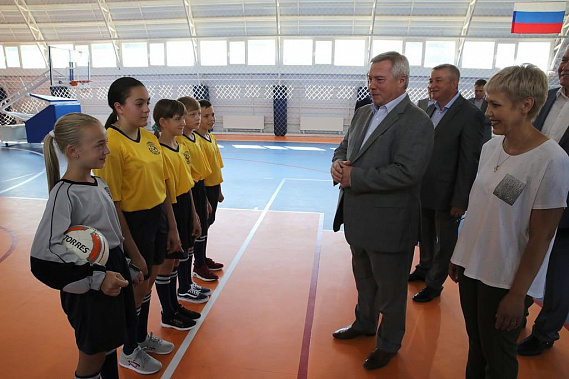 В Ростовской области отремонтируют 21 спортзал в сельских школах