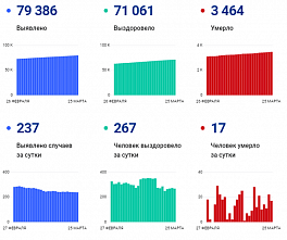 Коронавирус в Ростовской области: статистика на 25 марта