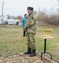 В поселке Чичерино Красносулинского района установлен поклонный крест