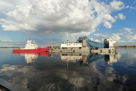 Земснаряды и гидромониторы на Дону и Волго-Донском канале внесли смятение в умы американских политиков. Источник фото: пресс-служба губернатора Ростовской области