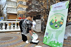 22 03 2025 Жители Ростова-на-Дону вышли на первый в этом году общегородской субботник