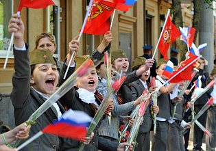 В преддверии Дня Победы. 