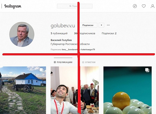 Донской губернатор поставил крест на своей странице в 