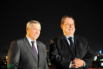 Новое освещение старой телебашни