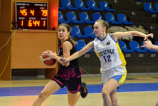 В КСК «Экспресс» прошли матчи чемпионата ЮФУ И СКФУ по баскетболу среди женских клубов