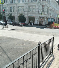 В Ростове-на-Дону открыли проезд по переулку Семашко между улицами Пушкинской и Большой Садовой