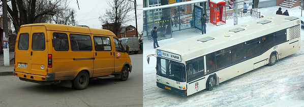 Что выберут ростовчане: шуструю «газель» или вместительный автобус?