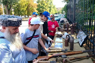 В Ростове-на-Дону прошла выставка военных артефактов, обнаруженных участниками ПО «Миус-Фронт»