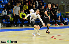 В первом матче плей-офф мини футбольный « Ростов» победил лидера зоны «Запад»