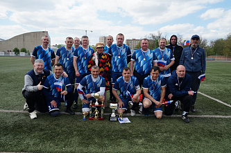 В Ростове состоялся традиционный ветеранский турнир по футболу формата «9 на 9»