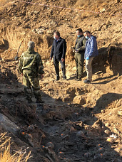 В Миллерово нашли массовое захоронение расстрелянных фашистами мирных граждан