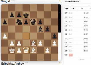 Шахматы: еще один ничейный шаг к финалу…