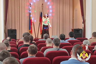 Росгвардейцев поздравили с юбилеем войск правопорядка