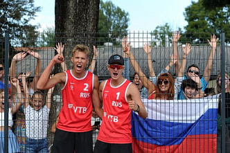 Ростовские юниоры завоевали золото чемпионата Европы по пляжному волейболу
