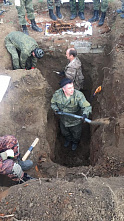В Ростовской области у хутора Дальний обнаружили останки тридцати бойцов Великой Отечественной войны