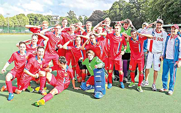 Сборная России – победитель чемпионата Европы по хоккею на траве во втором дивизионе. Фото с сайта www.rostovsport.ru