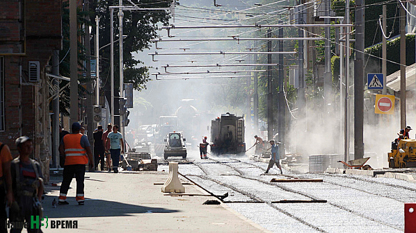 Улица Станиславского: реконструкция продолжается...