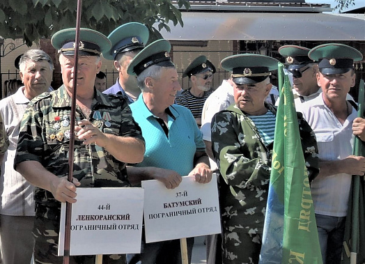 Донские пограничники, служившие в молодости в Закавказском погранокруге