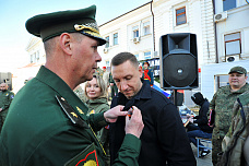 28 04 2025 Агитпоезд «Единство в памяти. Сила в подвиге!» побывал в донской столице