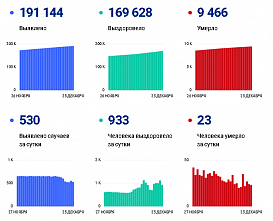 Коронавирус в Ростовской области: статистика на 25 декабря