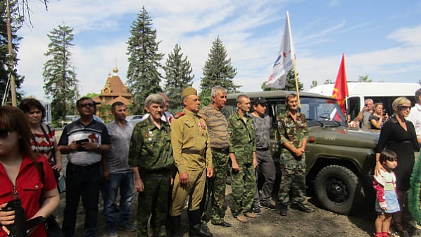 В Ростовской области перезахоронили останки бойцов, павших в сорок втором