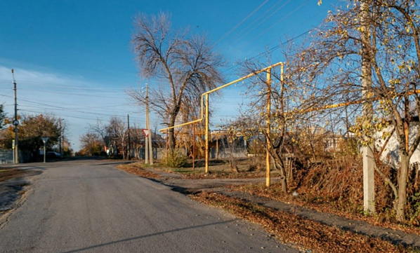 В зимовниковский хутор Верхоломов пришел газ