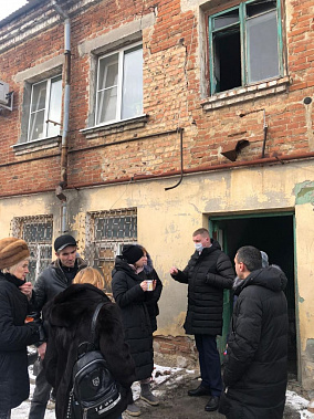 Власти Ростова после пожара в многоквартирном доме оперативно расселили жильцов