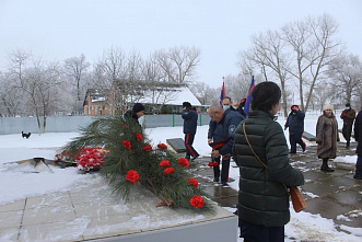 В Егорлыкском районе почтили казаков-гвардейцев
