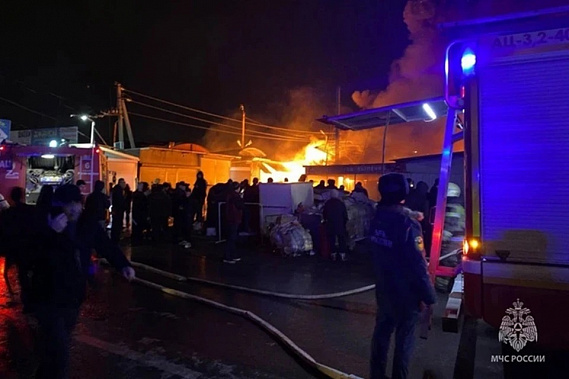 В Ростове окончательно установлена причина ноябрьского пожара на рынке «Темерник»