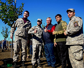 Заложили Сад Победы 