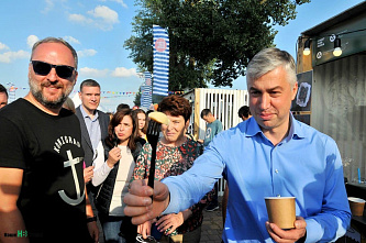 Алексей ЛОГВИНЕНКО: «Празднование Дня города в парке Левобережном удалось»