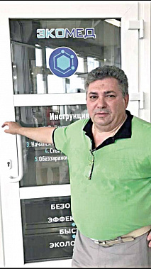 Николай МАТЕГОРИН: «Наша установка выдерживает температуру от +45 до -20 градусов по Цельсию».