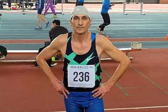 Каменский монтёр победил на чемпионате России по легкой атлетике