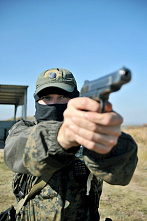 Трудовые будни спецназа