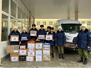 Пехотинцы, артиллеристы и разведчики в зоне СВО получили гуманитарный груз из Белой Калитвы