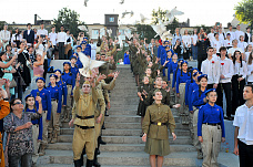Фоторепортаж акция «Журавли»