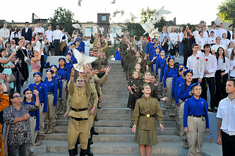 Фоторепортаж акция «Журавли»
