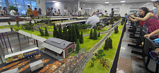 14.06 В Ростове собрали огромный макет железной дороги