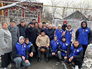 В Гуково с юбилеем поздравили полного кавалера ордена «Шахтерской славы» Виктора Теплякова