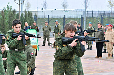 В ростовском парке «Левобережный» прошли показательные выступления военных