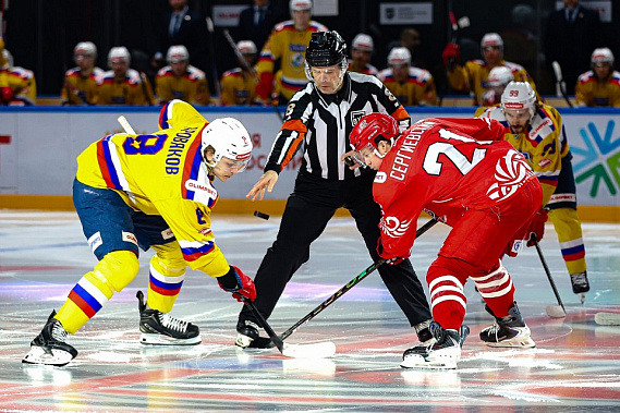 Хоккеисты «Ростова» в первом матче домашней серии сразились с «Химиком» из Воскресенска