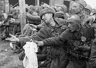 Лагерь для военнопленных. (Фото взято из открытых источников интернета).