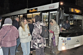 В Ростове проверили, как по вечерам работает транспорт